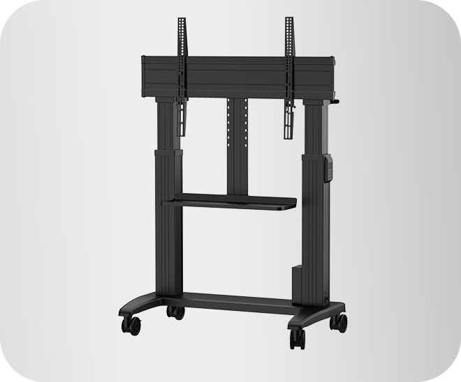 Yealink MB-FS-Lift Motorized Floor Stand for Yealink Displays - product view 3