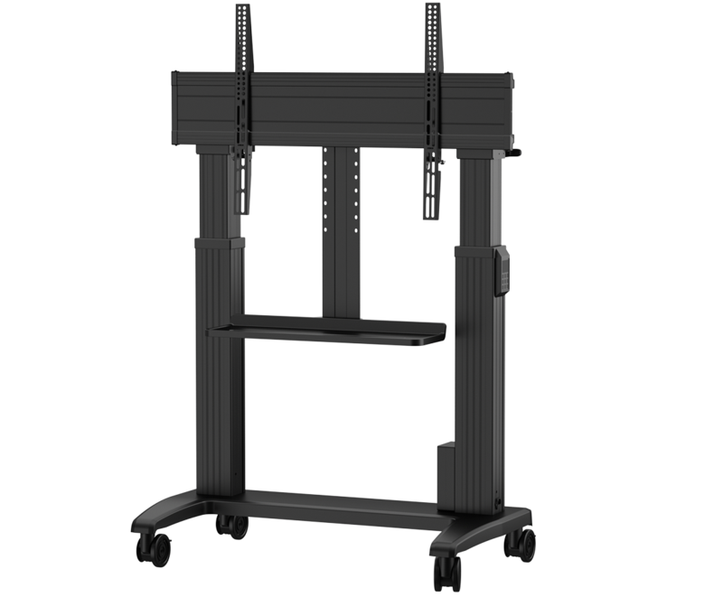 Yealink MB-FS-Lift Motorized Floor Stand for Yealink Displays - front view