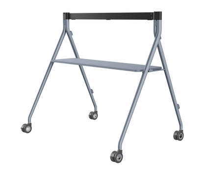 Yealink MB-FS-P650T Floor Stand with Tray for MeetingBoard 65 Pro - front view