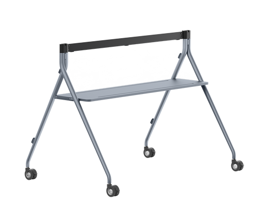 Yealink MB-FS-P750T Floor Stand with Tray for MeetingBoard 75 Pro - front view