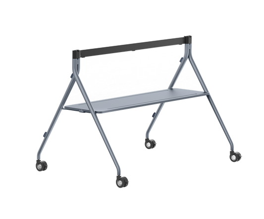 Yealink MB-FS-P860T Floor Stand with Tray for MeetingBoard 86 Pro - front view