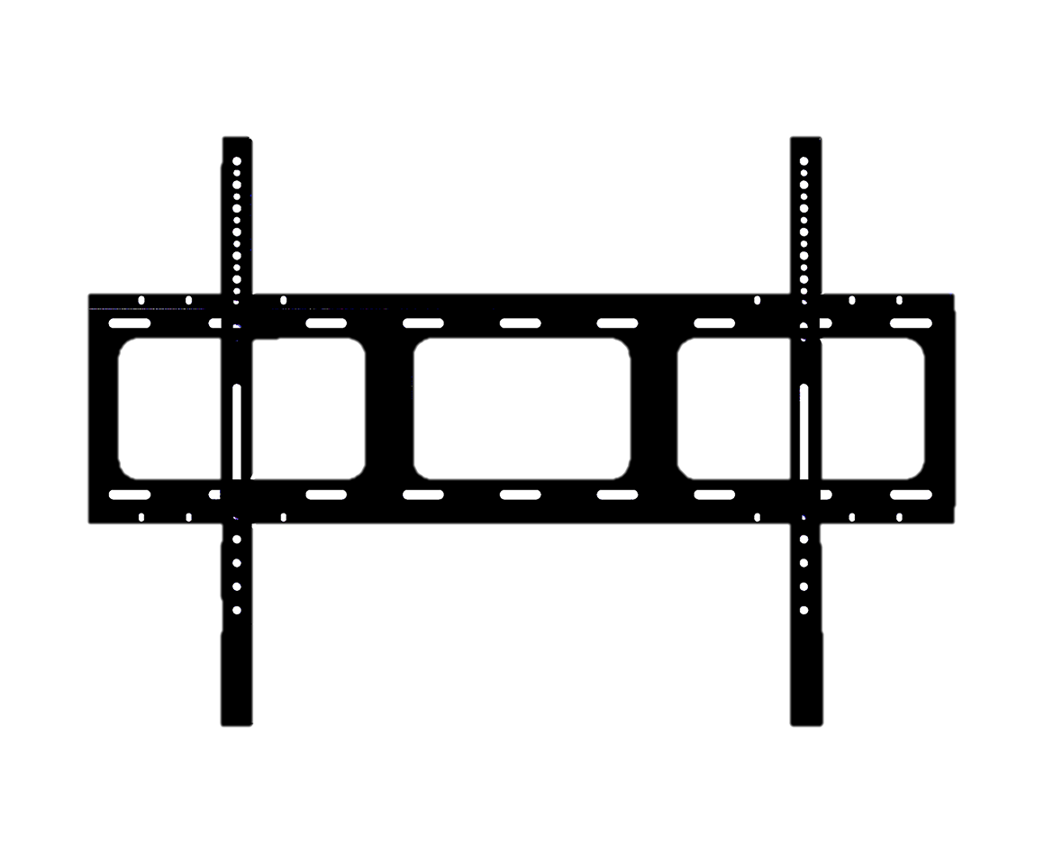 Yealink MB-WallMount-650 Wall Mount for MeetingBoard 65 Pro - front view