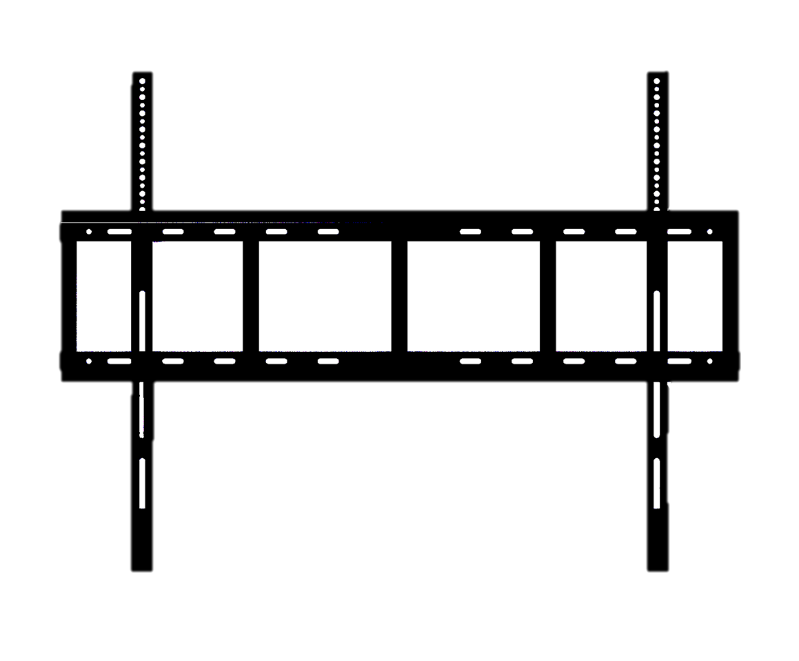 Yealink MB-WallMount-860 Wall Mount for MeetingBoard 75 and 86 Pro - front view
