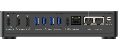 Yealink MCore Kit Conferencing AI PC with Touch Controller - product view 3