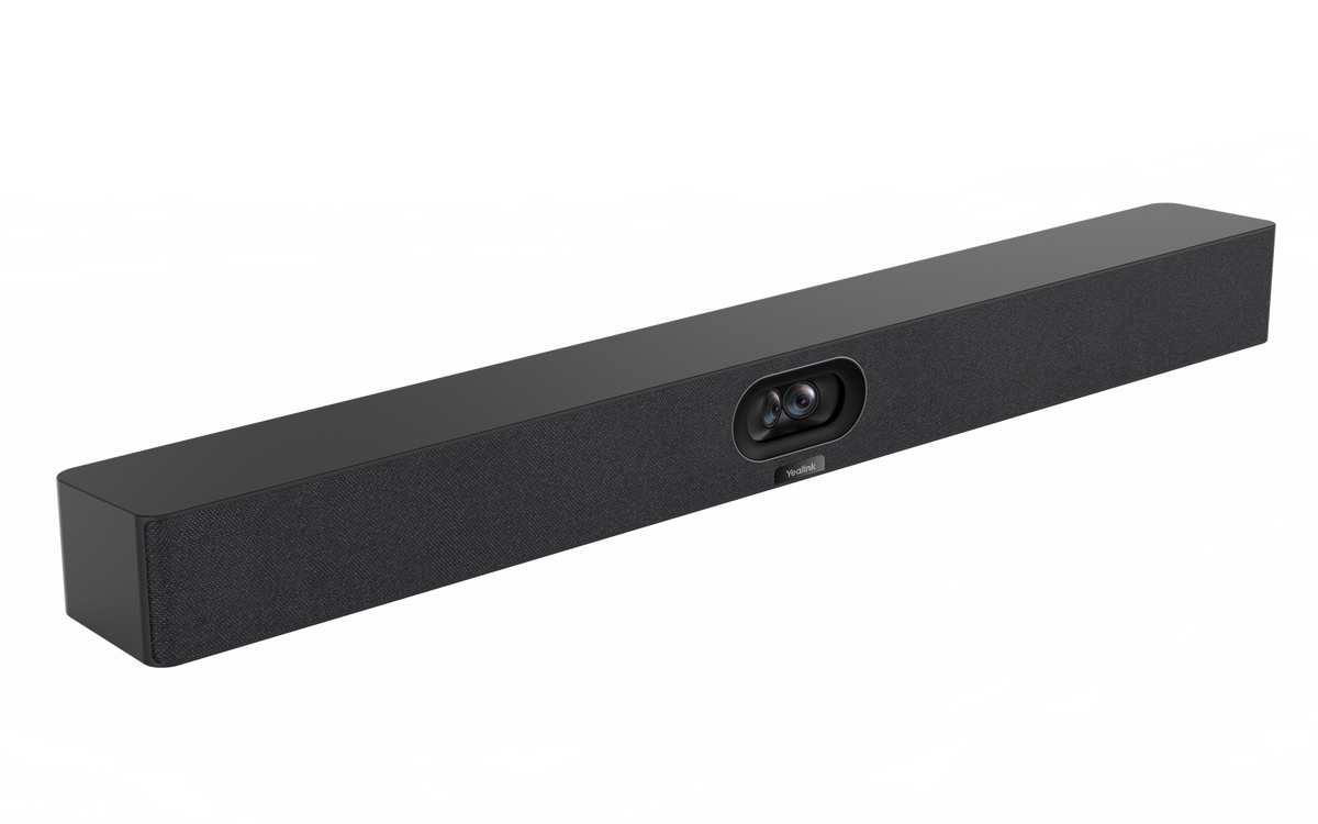 Yealink MeetingBar A40 video collaboration bar - angled view