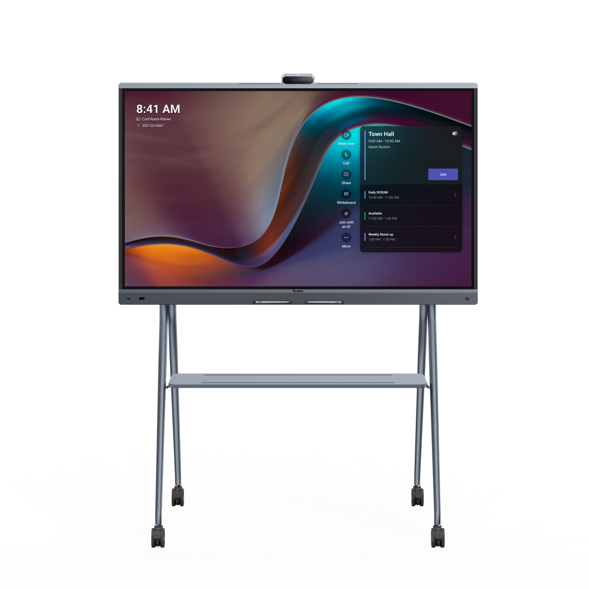 Yealink MeetingBoard 65 Pro all-in-one meeting board - with included accessory (1 of 2)