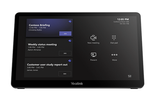 Yealink MTouch Plus 11.6 Inch 1080P Touch Panel for MVC Systems - front view