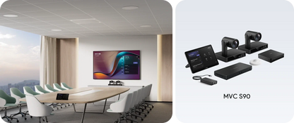 Yealink MVC S90 Pro-AV Microsoft Teams Rooms system - in-room view