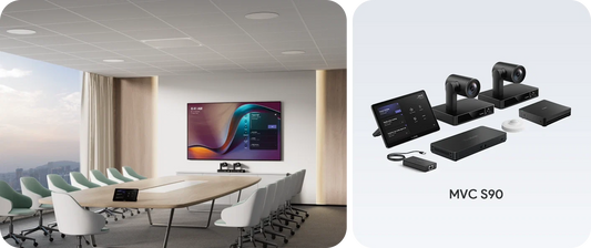 Yealink MVC S90 Pro-AV Microsoft Teams Rooms system - in-room view