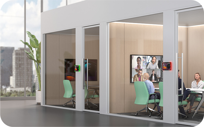 Yealink RoomPanel E2 Purpose-Built Meeting Room Scheduling Panel - product view 4