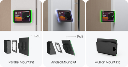 Yealink RoomPanel E2 Purpose-Built Meeting Room Scheduling Panel - front view