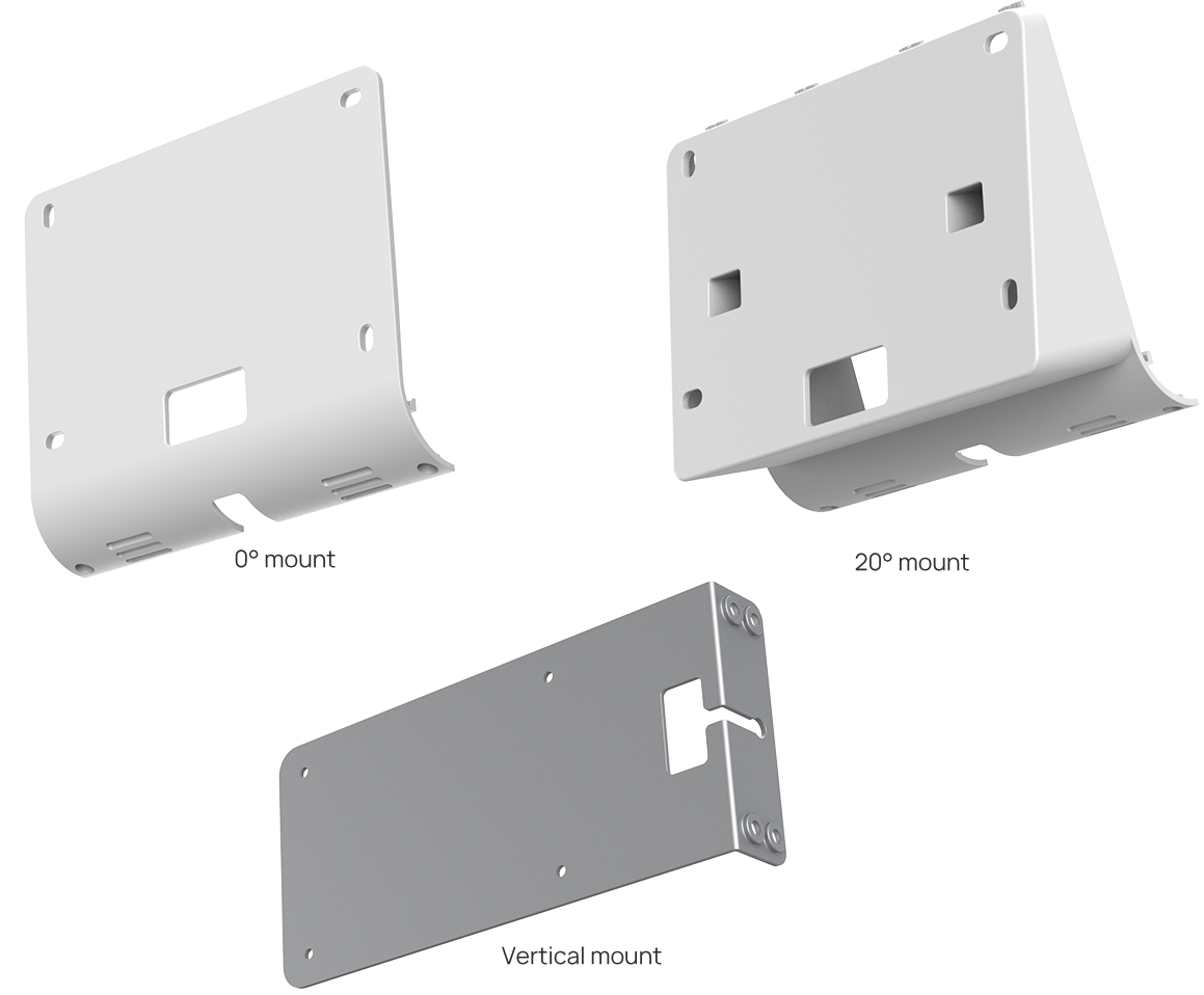 Yealink RoomPanel Plus Mount Kits Mount Kits for RoomPanel Plus - front view