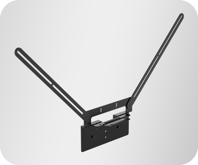 Yealink VB-TVMount-01 TV Mount for MeetingBar A25, A40, A50 - product view 2