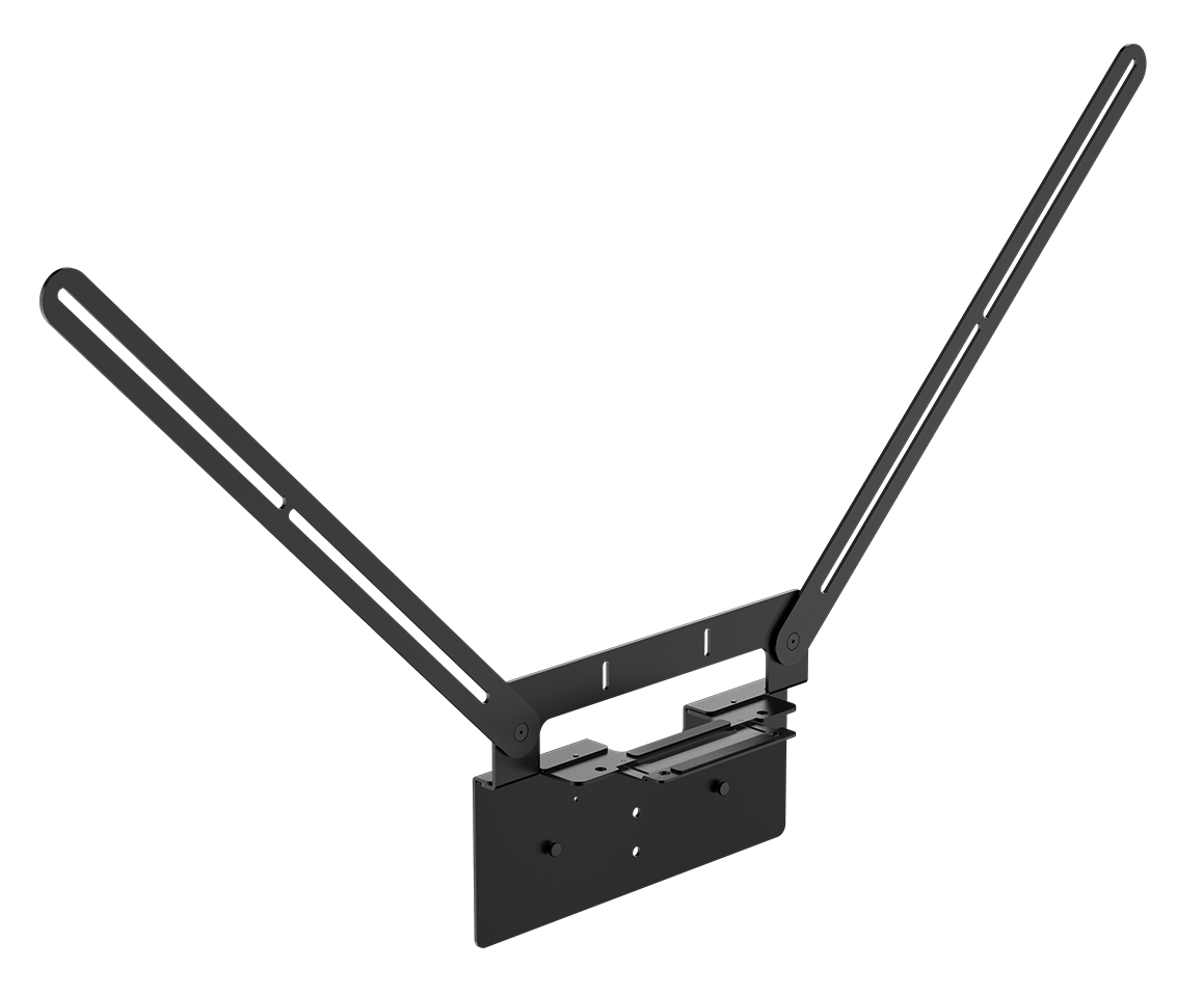 Yealink VB-TVMount-01 TV Mount for MeetingBar A25, A40, A50 - front view