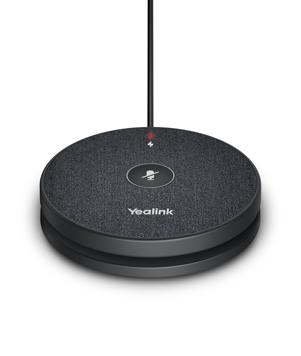 Yealink VCM36-W wireless conferencing microphone - angled view (1 of 2)